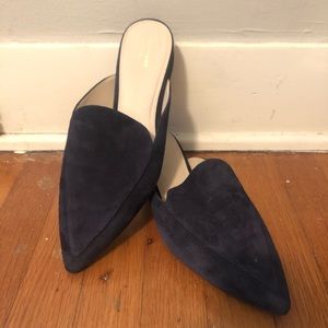 Cole Haan Piper Suede Loafer Mule | Blue | Size 11